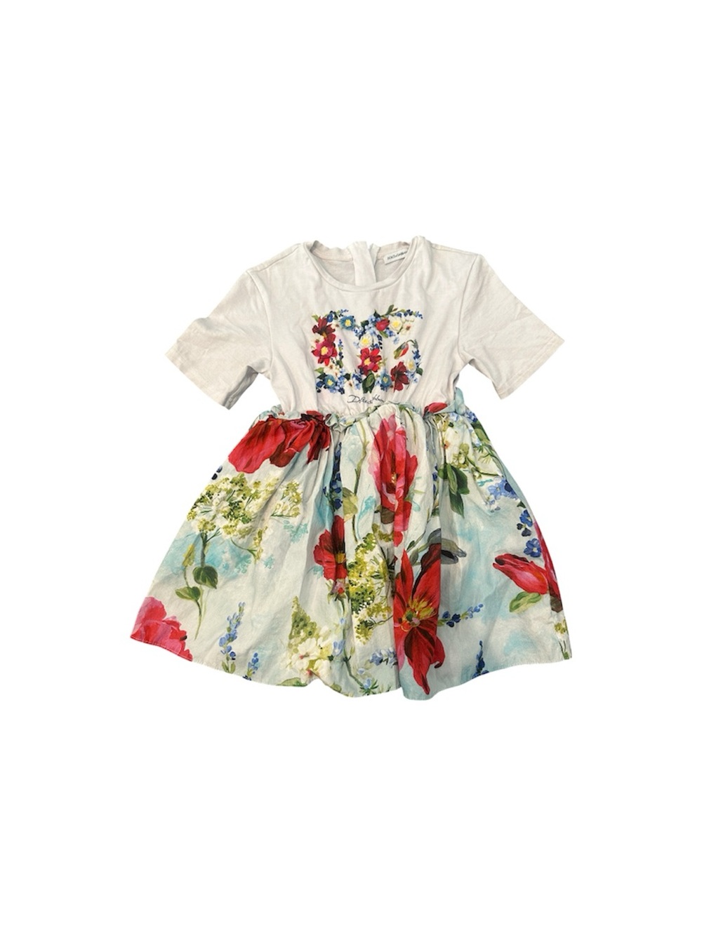 Dolce & Gabbana Floral Girls' Shorts Romper / Passes as Dress! Size 4